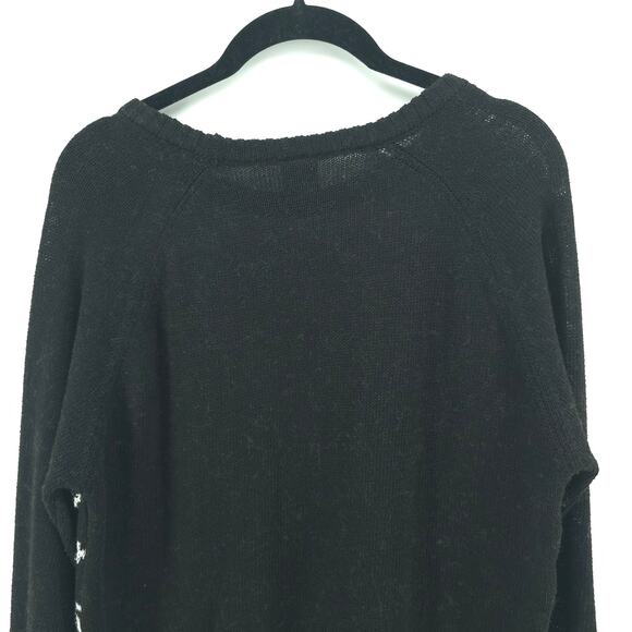 Disney Nightmare Before Christmas Jack Skeleton Youth Christmas Sweater L 11-13 - Picture 9 of 10